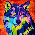 "Mosaic Howl" Art Print