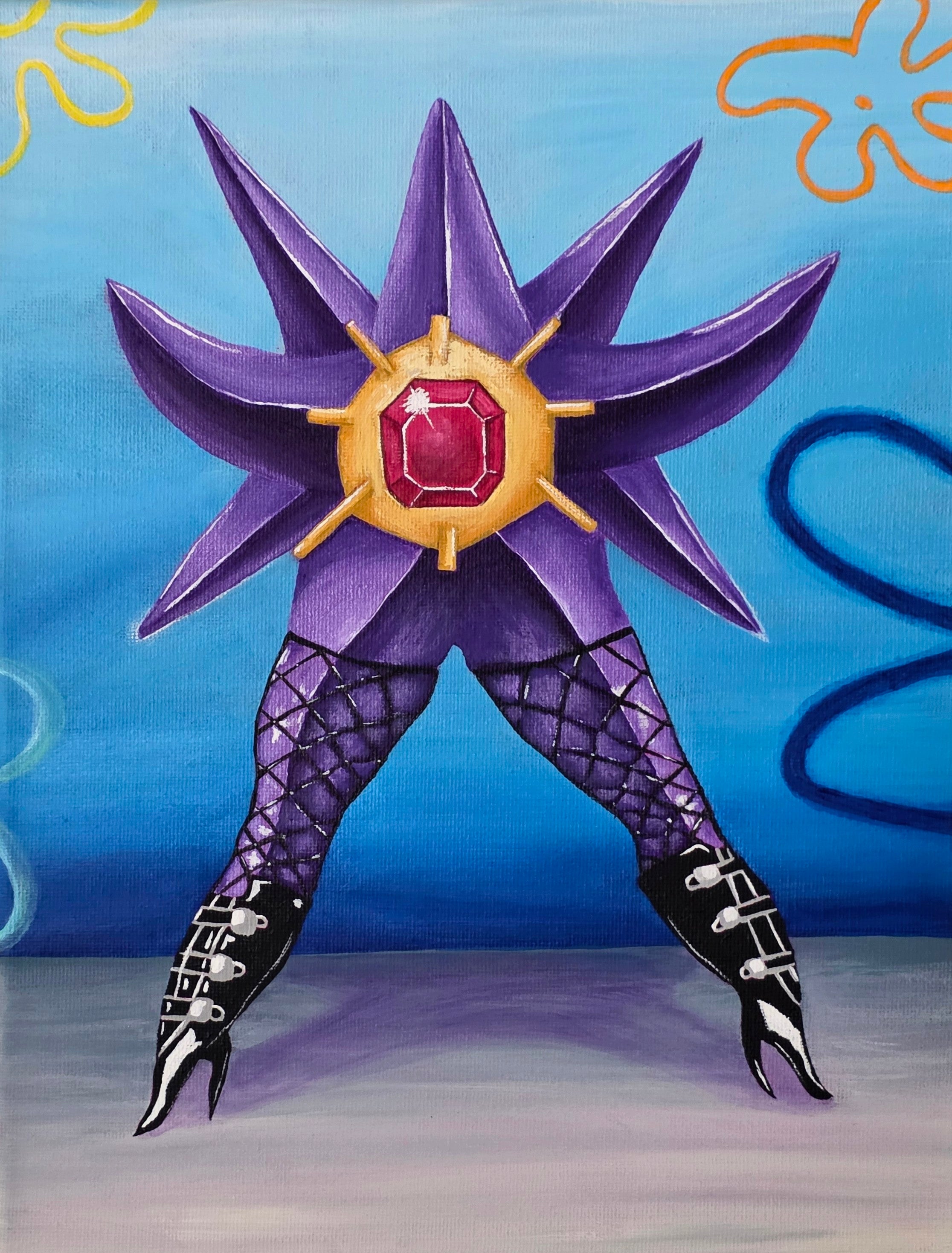 "Patrick Star-Mie" Original Painting
