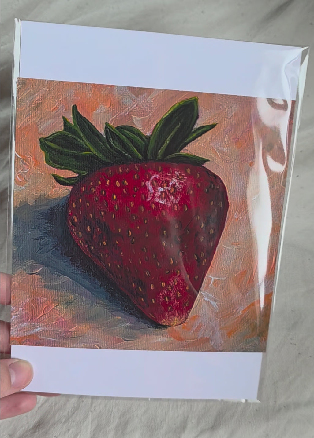 "Strawberry Dream" Art Print