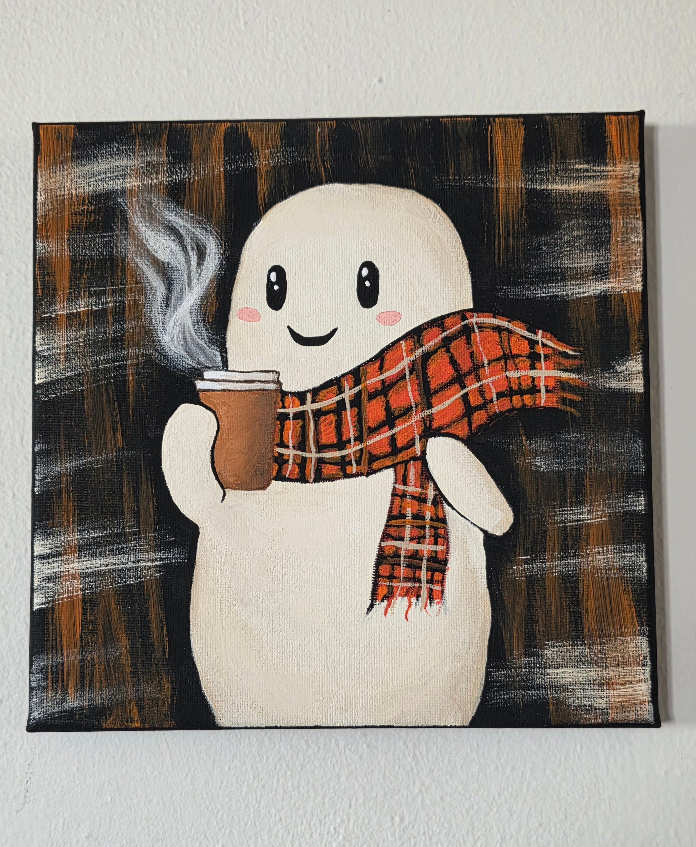 "The Daily Boo-st" Original Painting
