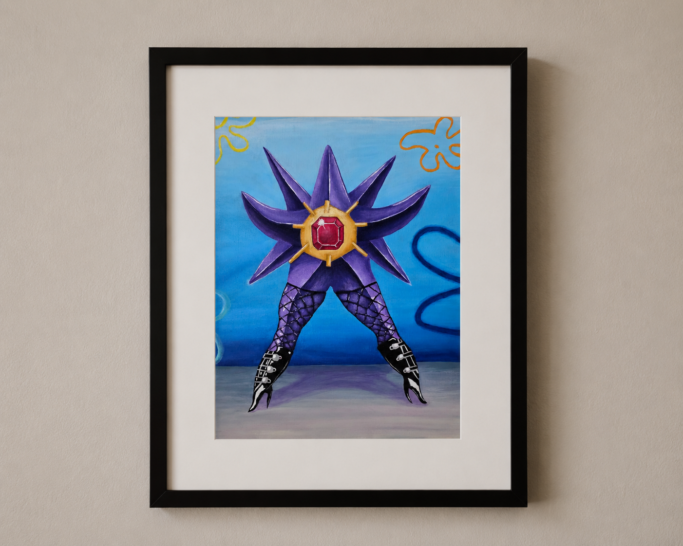 "Patrick-Star-Mie" Art Print