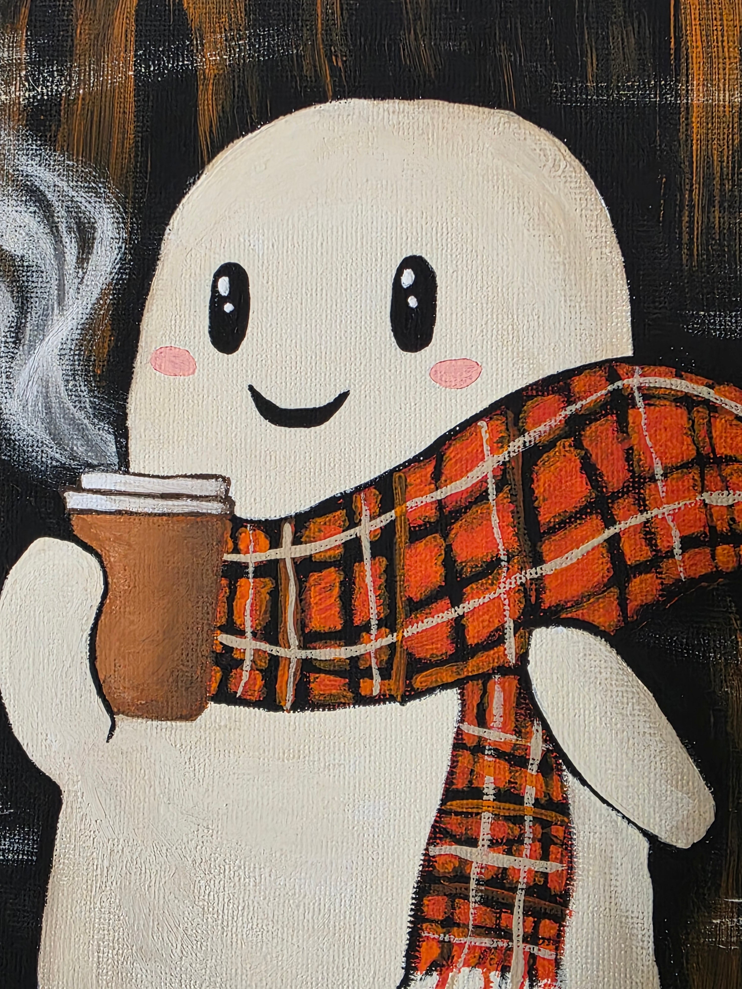 "The Daily Boo-st" Original Painting