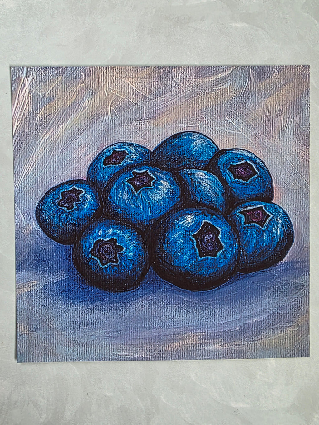 "Bunch-o-Blue" Art Print
