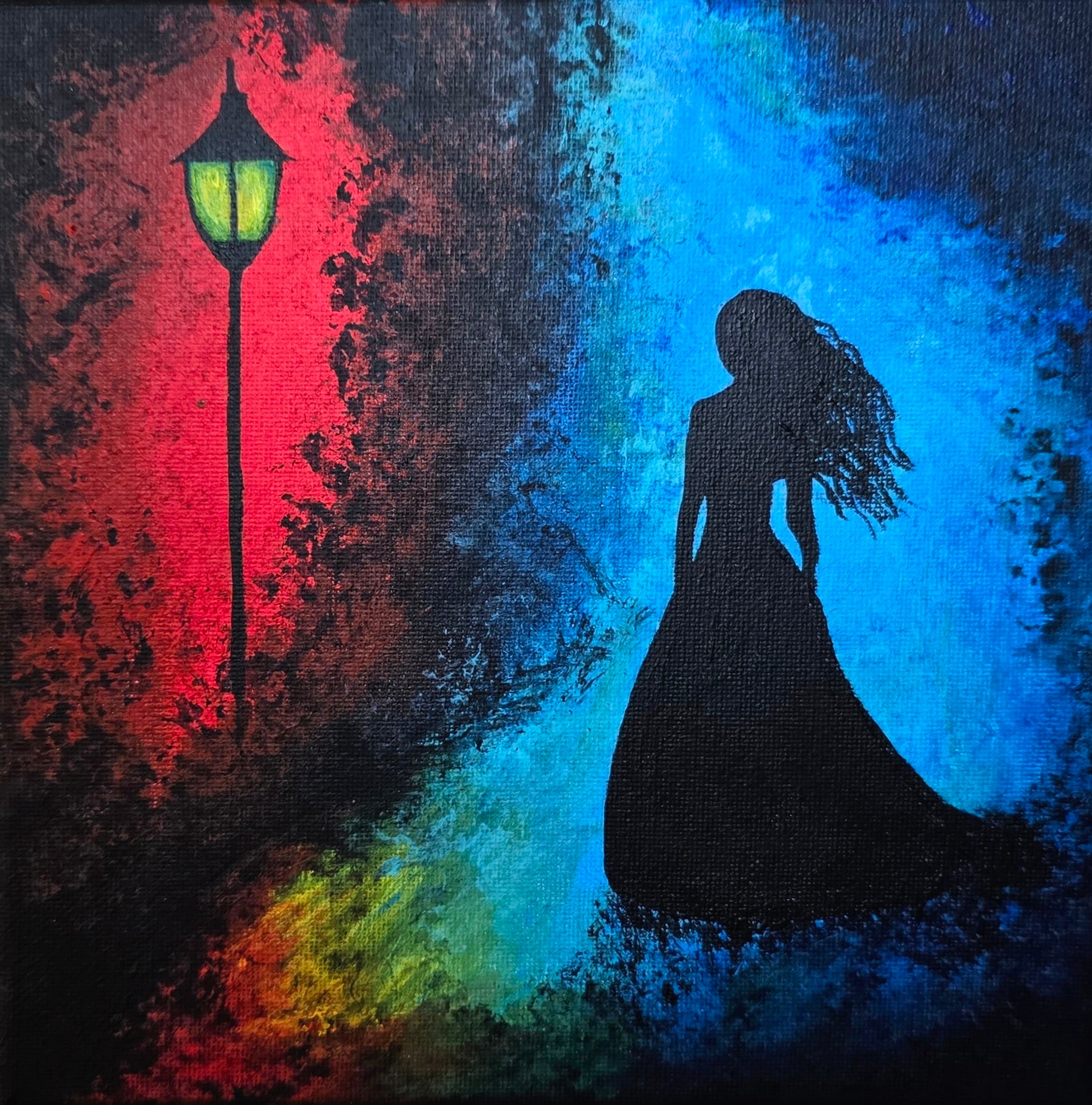 "Midnight Stroll" Original Painting