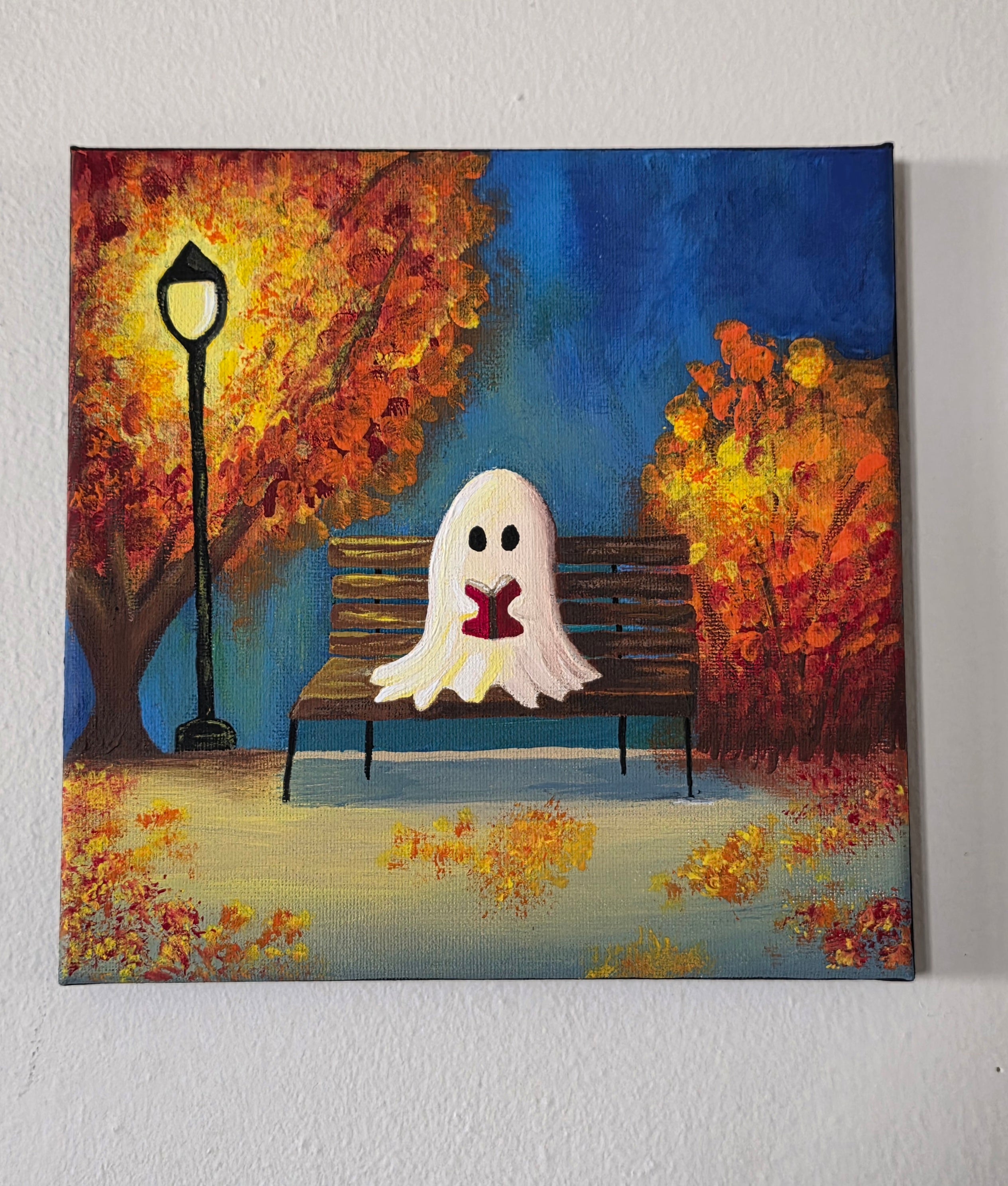 "Transcendent Reading" Original Painting