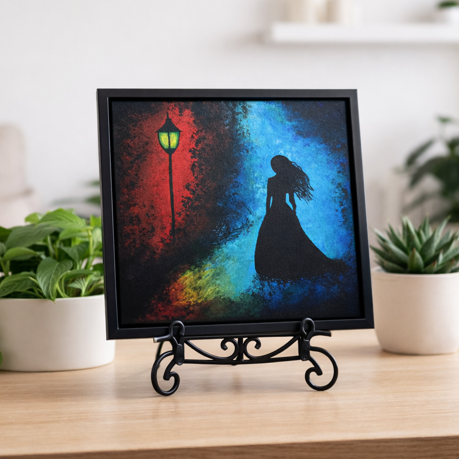 "Midnight Stroll" Art Print