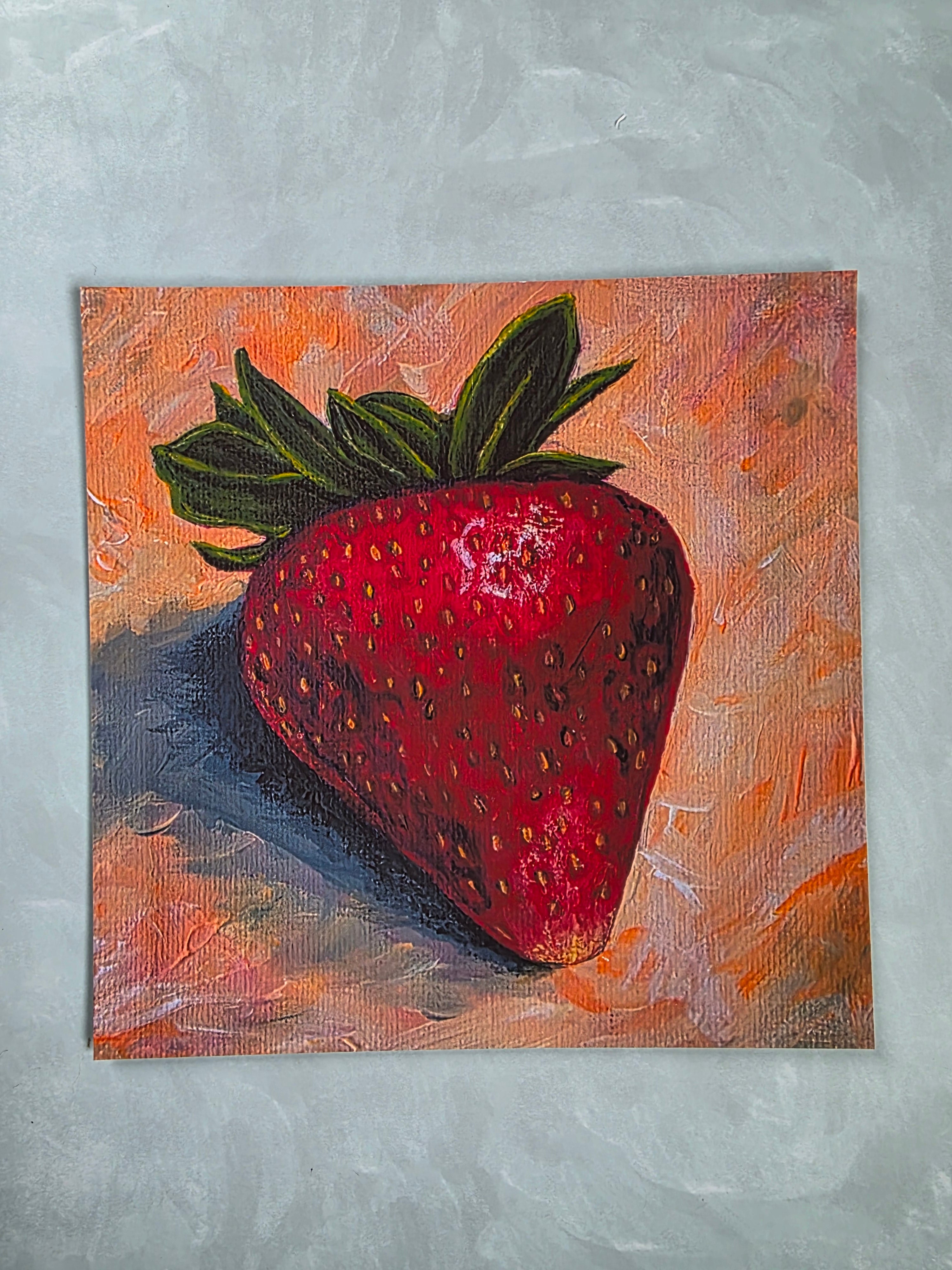 "Strawberry Dream" Art Print